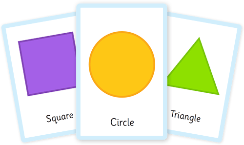 Shape flashcards