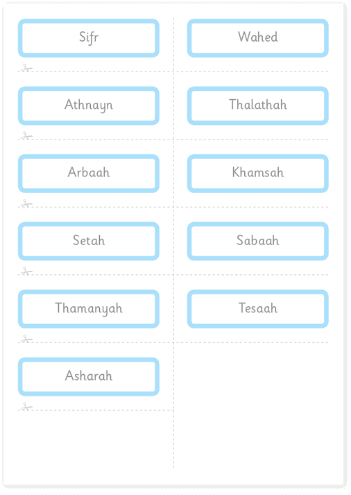 Free arabic no flashcards