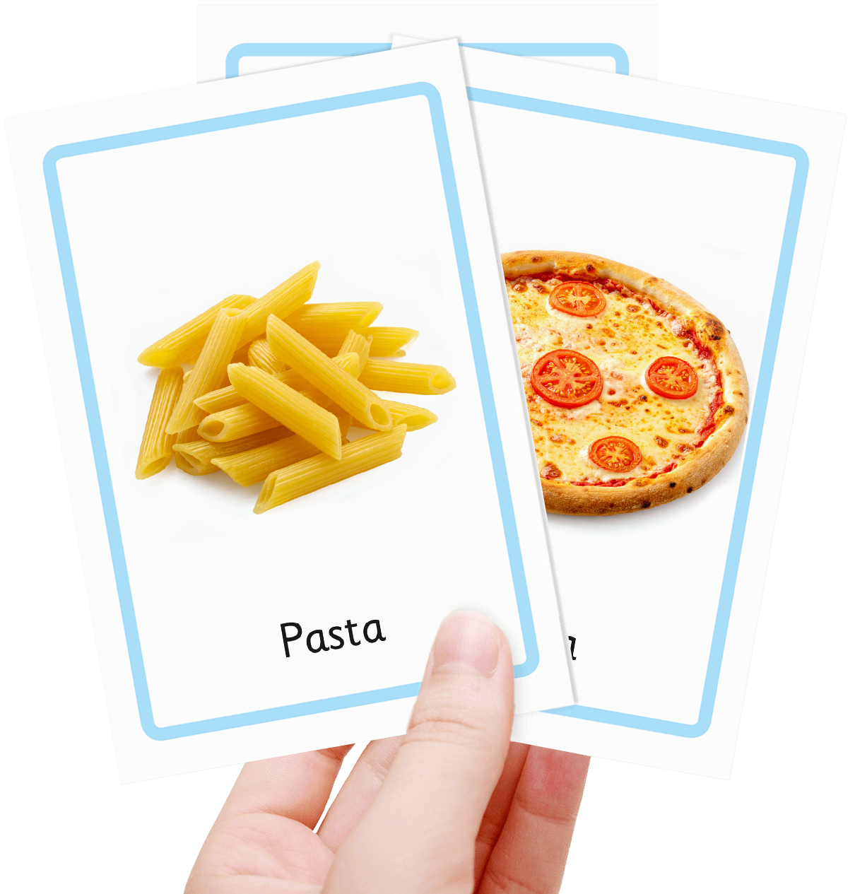 Free food flash cards