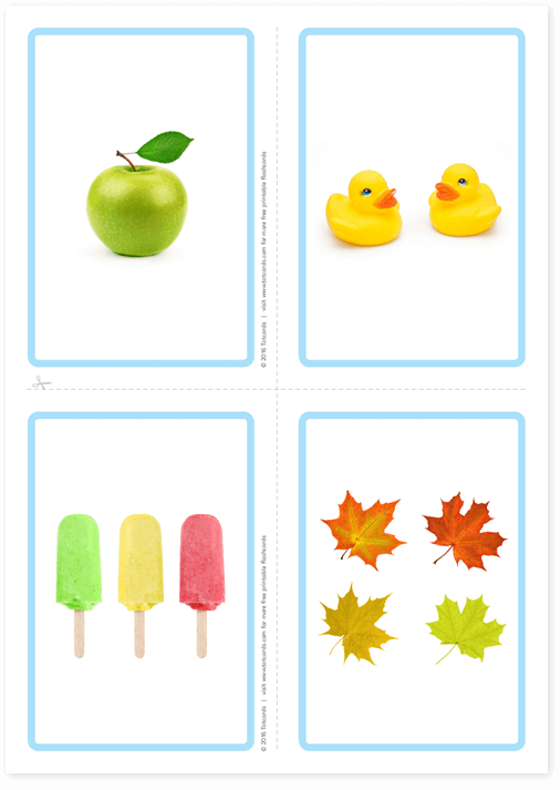 Free picture flashcards