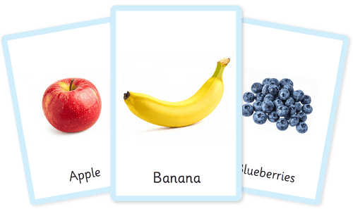 Fruits flashcards