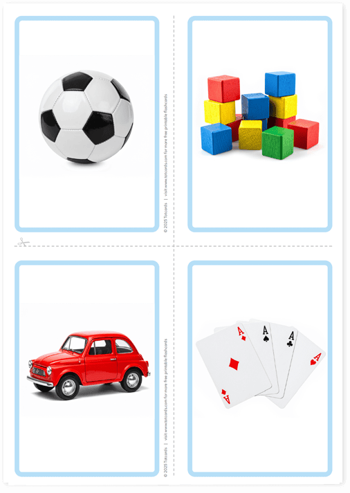 Free Toys flashcards