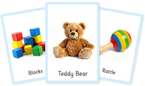 Toys flashcards